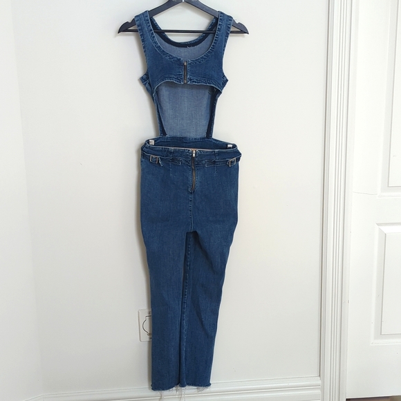 URBAN OUTFITTERS Denim Jumpsuit Size Small - Picture 7 of 11